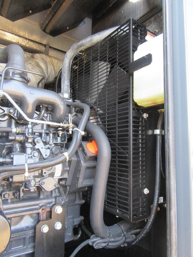Used 30 KW DIESEL GENERATOR GENERAC 120/240 VOLT ONLY 305 HRS SOUND ENCLOSED VIDEO