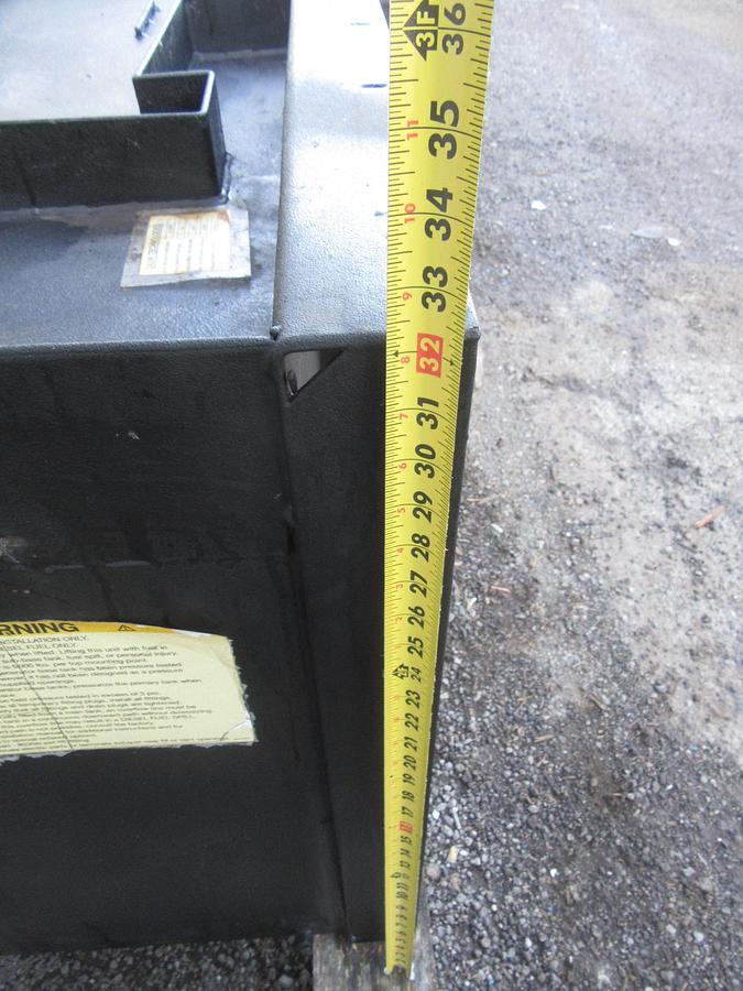 Used 148 GALLON SAUK / KOHLER FLAMMABLE LIQUID DOUBLE WALL DIESEL FUEL TANK