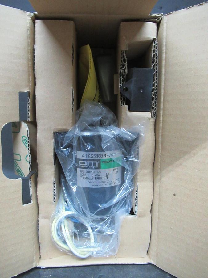 NEW SURPLUS ORIENTAL MOTORS 41K22RGN-AUL 22 WATT 115 VOLT 0.40 AMP **WARRANTY**