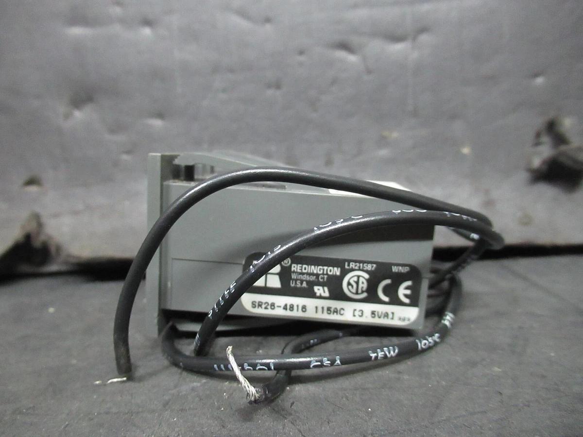 Used REDINGTON ELAPSED TIME INDICATOR SR26-4816 115 VAC 3.5 VA **WARRANTY INCLUDED**