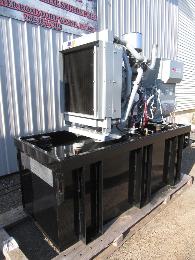 Used 50 KW DIESEL GENERATOR MTU 120/240 V JOHN DEERE 315 HRS VIDEO WE SHIP
