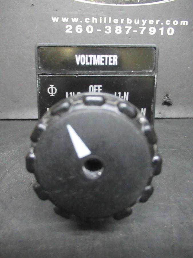 Used KRAUS + NAIMER ROTARY SWITCH A11 3 PHASE 600 VAC 10 AMP 1 HP L68952/002 AM9