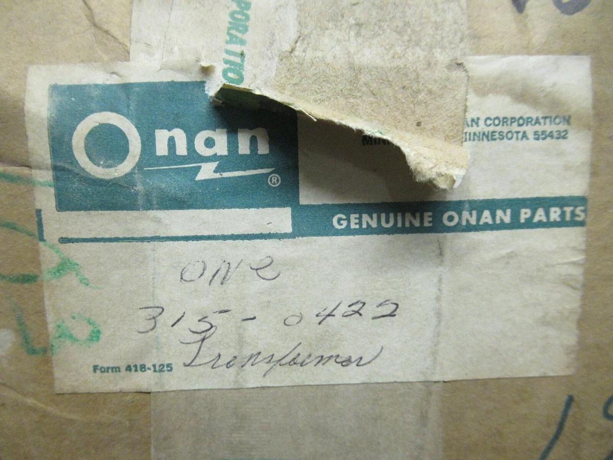 *NIB* ONAN TRANSFORMERS 315-0422 // 315-B-360 **WARRANTY INCLUDED**