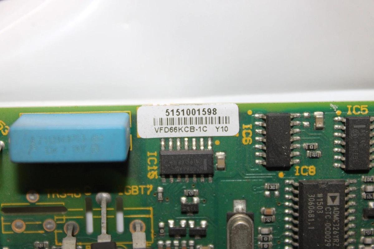 Used JOHNSON CONTROLS VARIABLE FREQUENCY DRIVE CIRCUIT BOARD VFD66KCB-1 **WARRANTY**