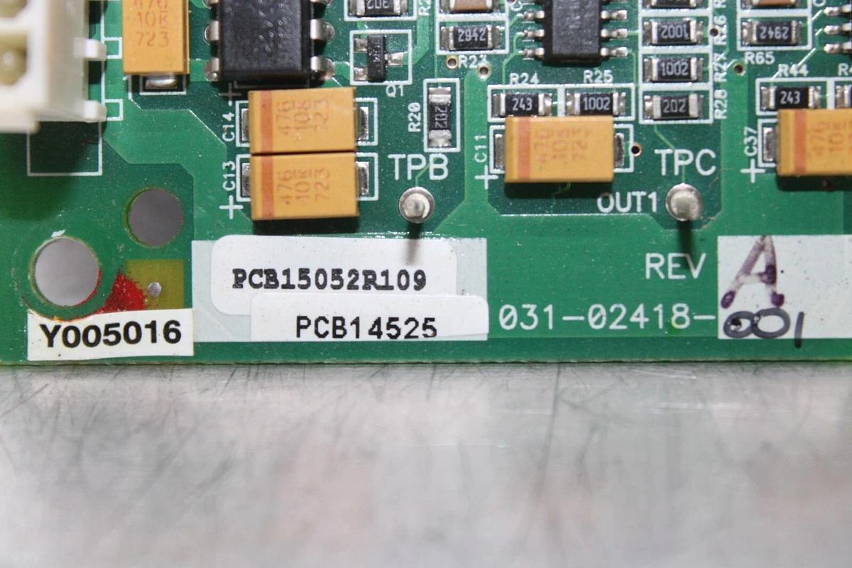 Used YORK HVAC CHILLER CIRCUIT BOARD 031-02418-001 REV. A **WARRANTY INCLUDED**