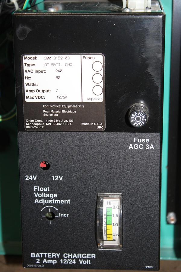 Used CUMMINS ONAN AUTOMATIC TRANSFER SWITCH OT-225 225 AMP 240 VAC 3-POLE 1-PHASE
