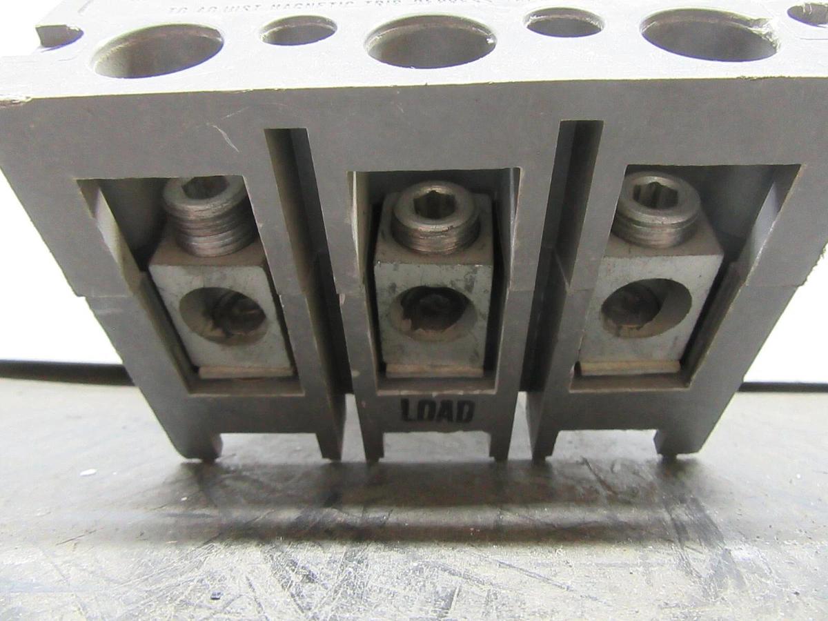 Used WESTINGHOUSE 3-POLE CIRCUIT BREAKER HKA3225F 225 AMP FRAME 100 AMP TRIP 600 VAC