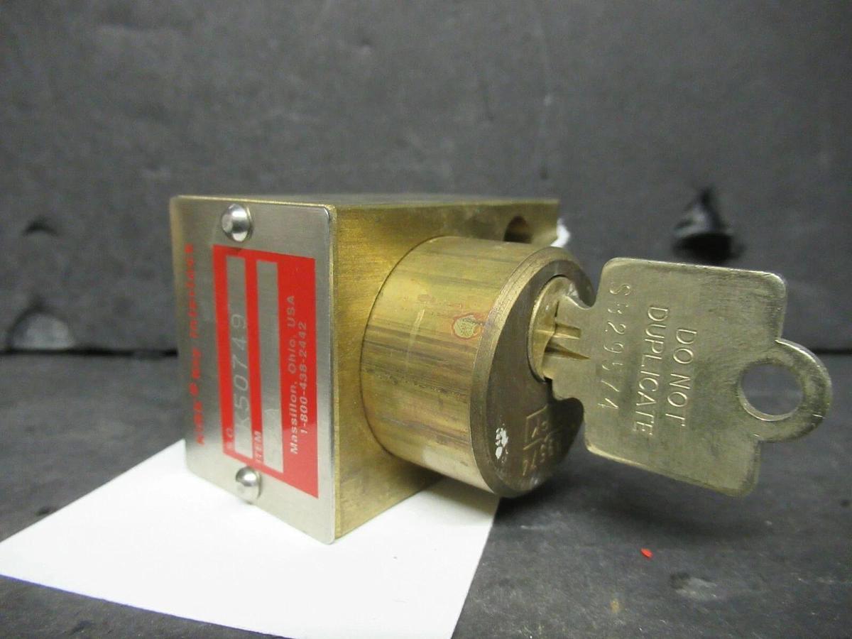Used KIRK KEY INTERLOCK CK50749 / 52A SB29574