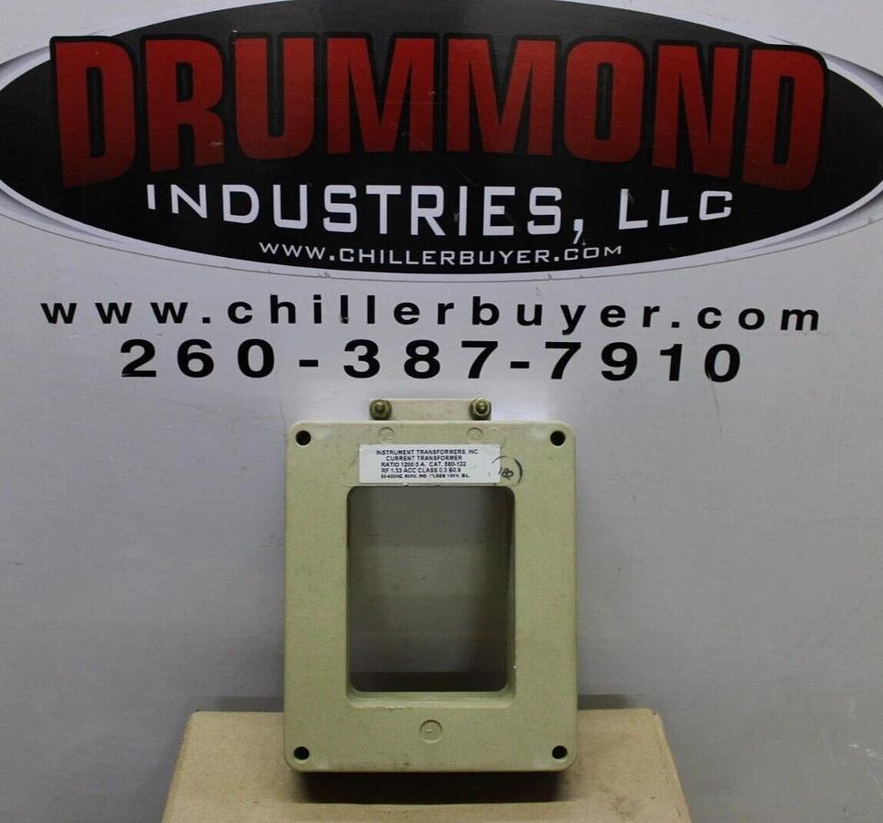 Used INSTRUMENT TRANSFORMER CURRENT TRANSFORMER 560-122 50-400HZ 600V 1200:5A