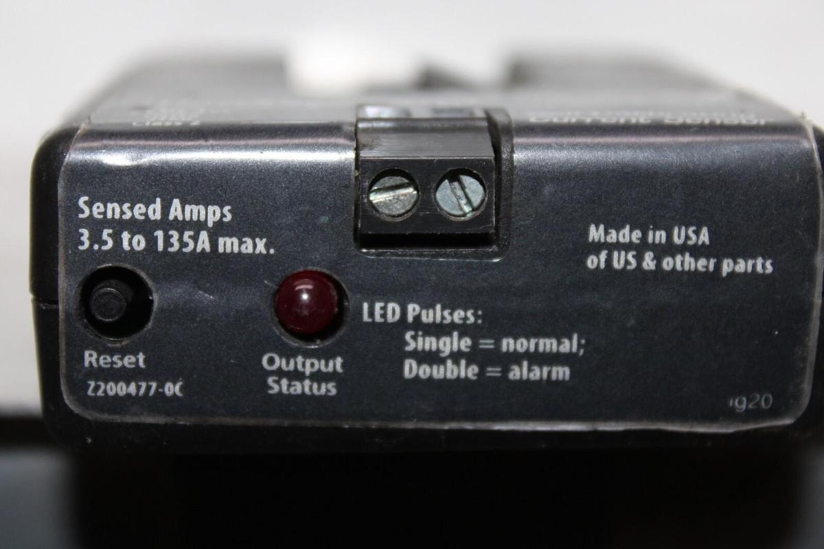 Used VERIS SELF-CALIBRATING CURRENT SENSOR HAWKEYE 904 3.5-135 AMP **WARRANTY**