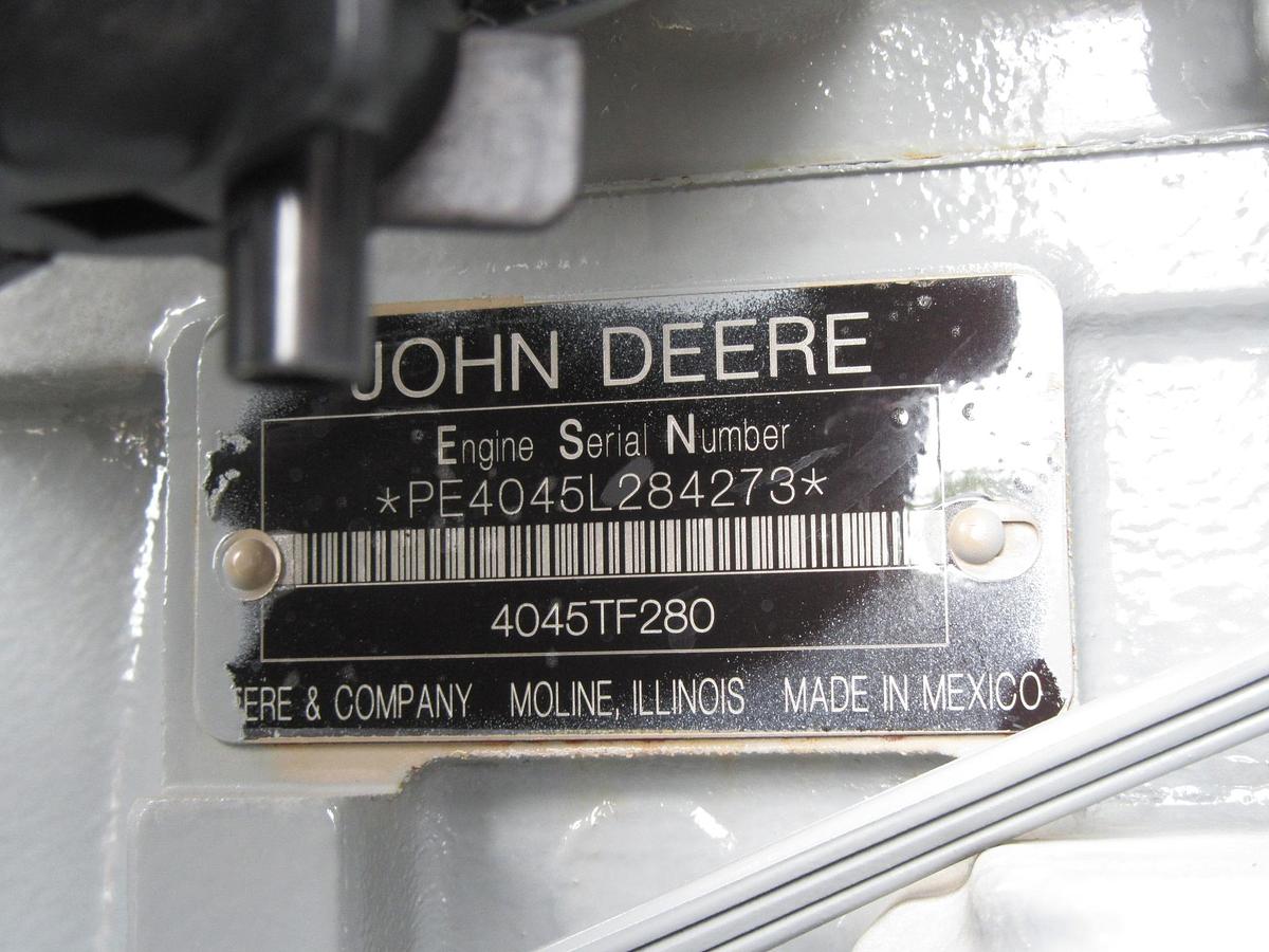 Used 50 KW DIESEL GENERATOR MTU 120/240 V JOHN DEERE SOUND ENCLOSED 329 HRS VIDEO