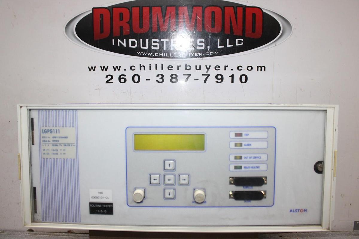 Used ALSTOM GENERATOR PROTECTION RELAY LGPG11101R44MEF 5 AMP 120 VAC **WARRANTY**