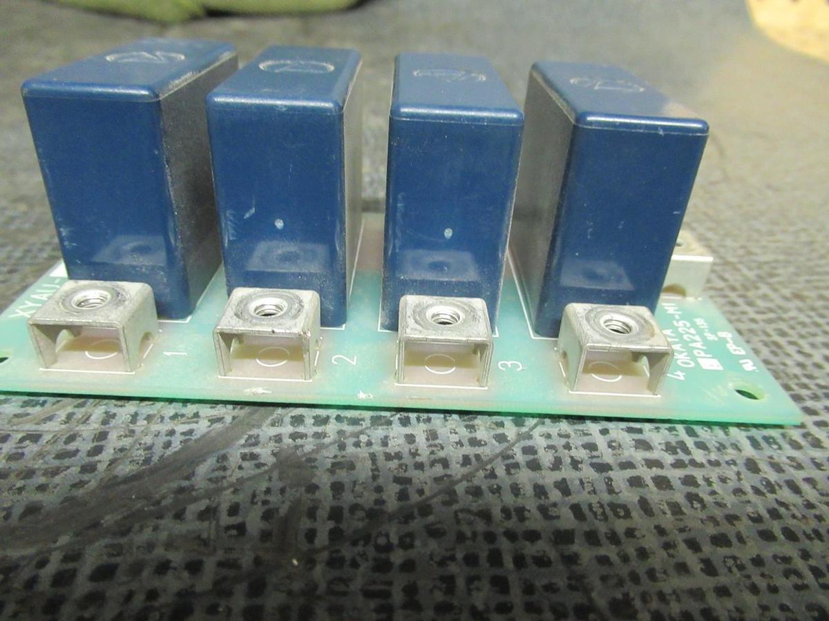 Used OKAYA RELAY BOARD 3PA225-M1 XYAU-05A **WARRANTY INCLUDED**
