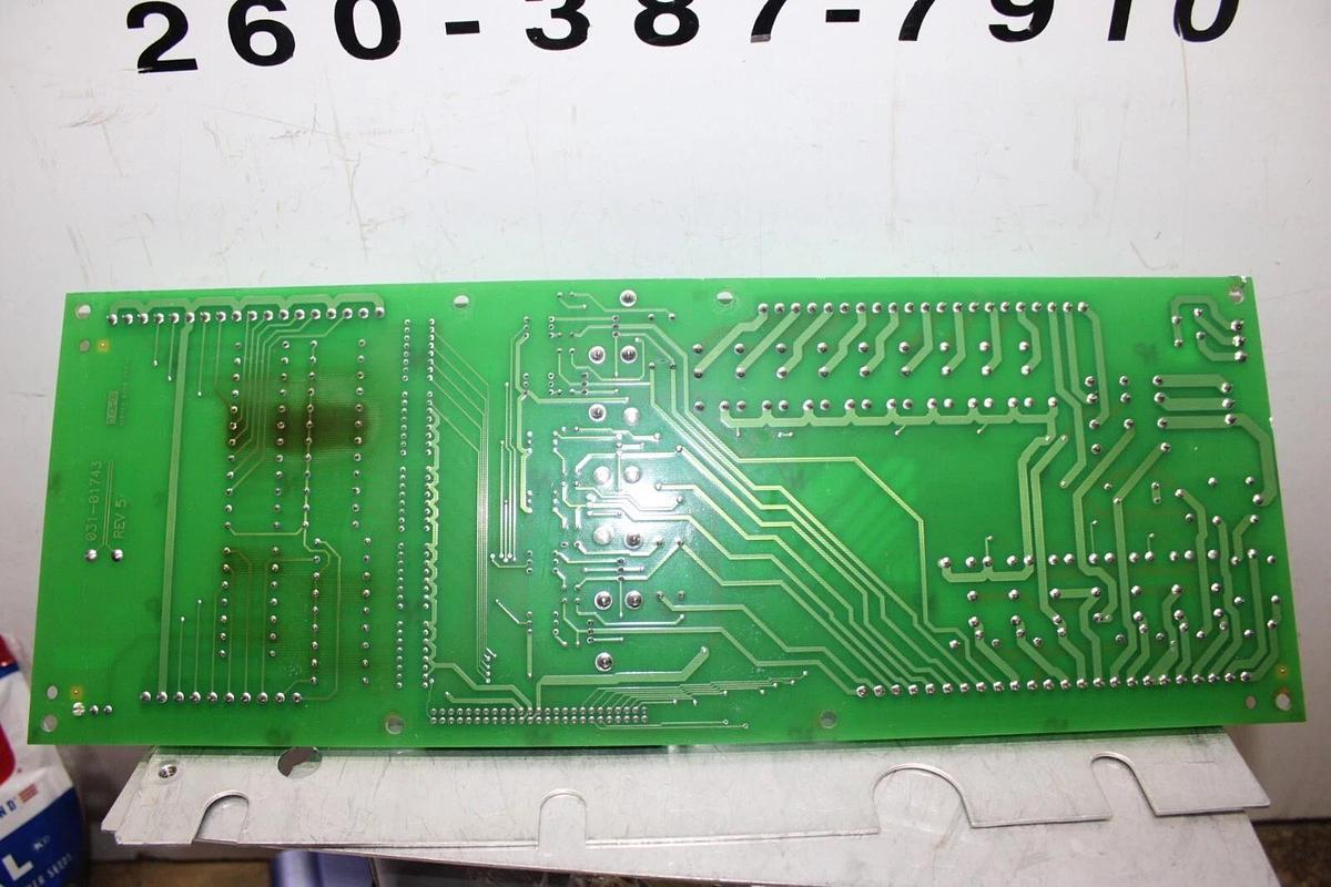 Used YORK HVAC CHILLER INPUT/OUTPUT CIRCUIT BOARD 031-01743-001 REV. 2 **WARRANTY**