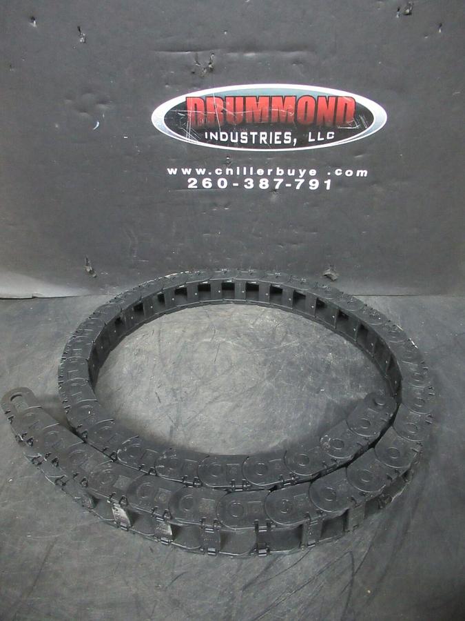 Used IGUS PLASTIC WIRE TACK 56" LENGTH X 1 1/2" WIDTH X 1 1/4" TALL 1500.025.145