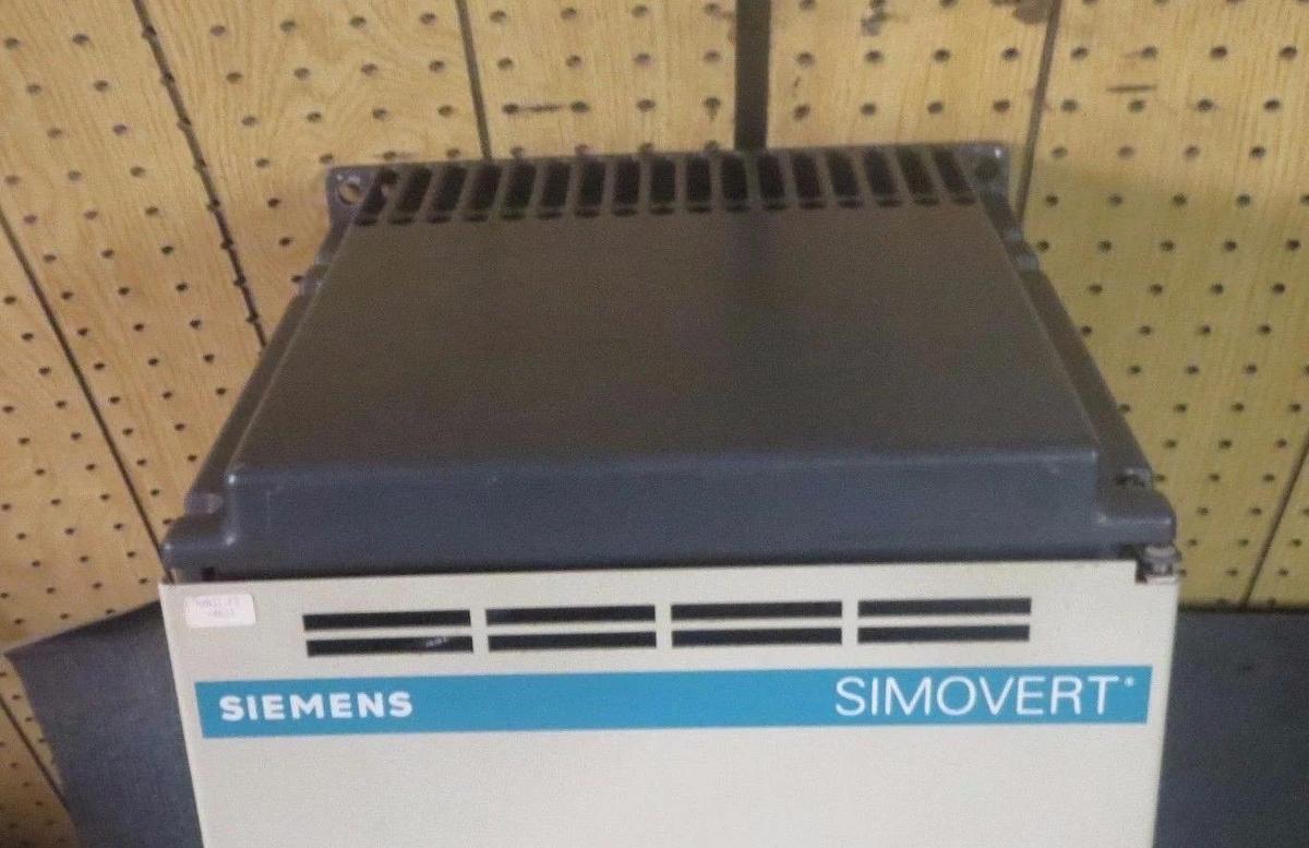 Used SIEMENS SIMOVERT VARIABLE AC DRIVE 52 KVA 50 HP 480V 3 PHASE # 6SE1252-3YB03-Z