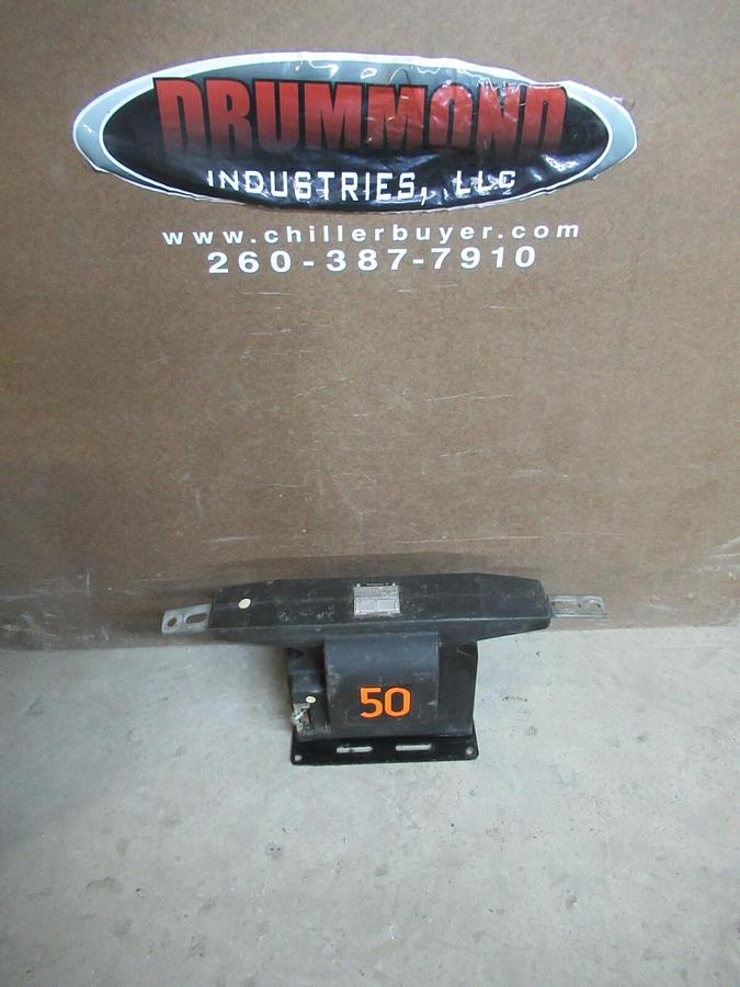 Used WESTINGHOUSE TRANSFORMER CTM-15 592A577G08 50:5 AMPS 25-60 CYCLES **WARRANTY**