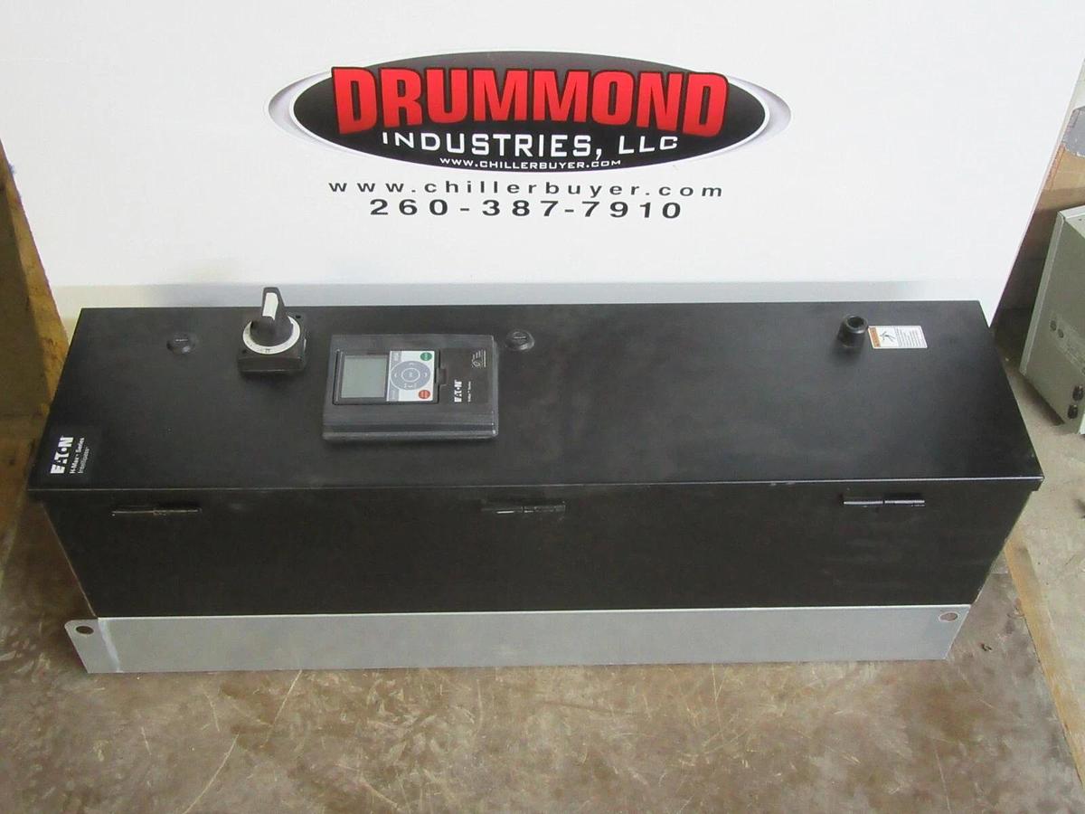 Used EATON VARIABLE SPEED DRIVE H-MAX INTELLIPASS HMX0143NA 480 VAC 14 AMP 10 HP