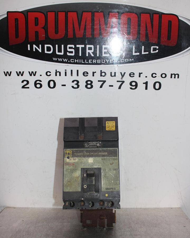Used SQUARE D I-LINE CIRCUIT BREAKER FA24030BC SERIES 2 30 AMP 480 VAC 2-POLE