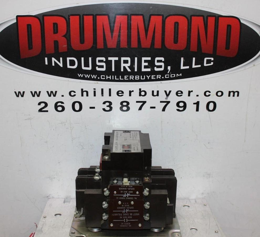 Used CUTLER-HAMMER CONTACTOR C832JN3 120 AMP 600 VAC 3-POLE COIL: 110/120V *WARRANTY*