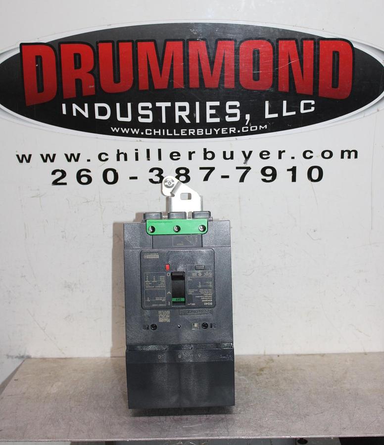 Used SQUARE D POWERPACT I-LINE CIRCUIT BREAKER BGA36030 30 AMP 600 VAC 3-POLE