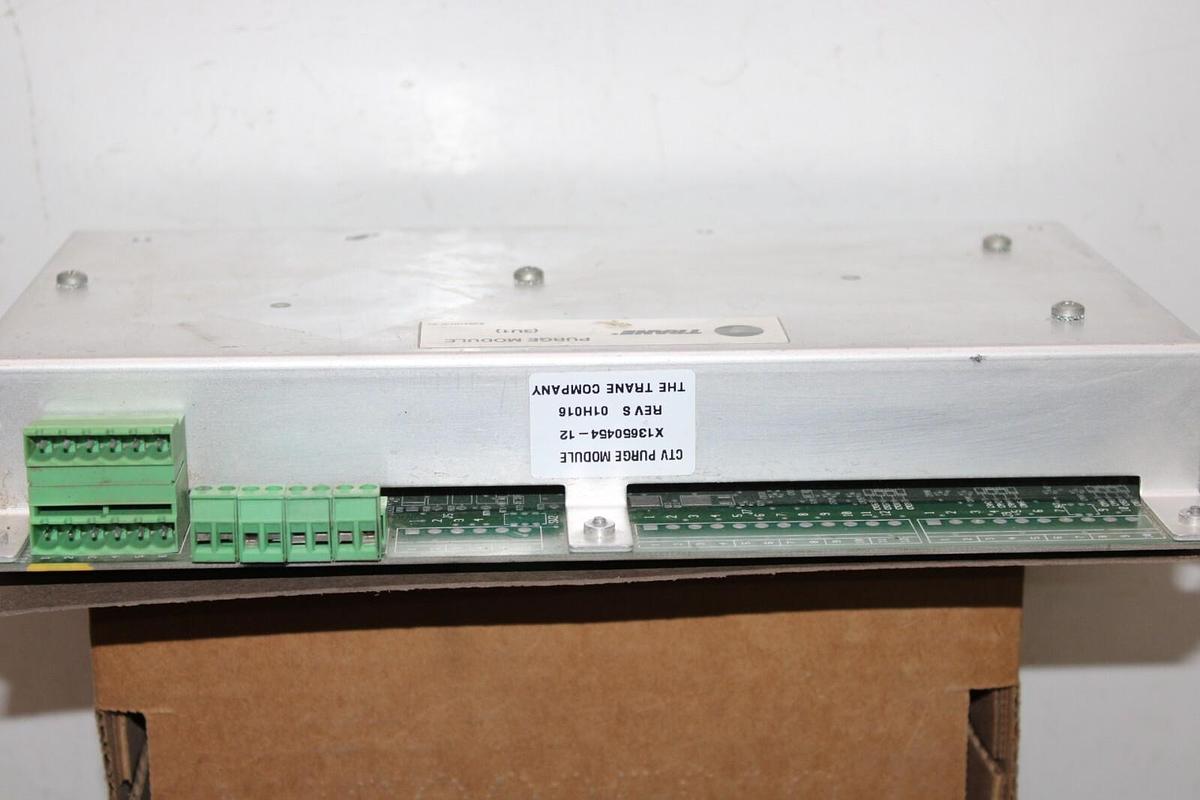 Used TRANE CHILLER CTV PURGE MODULE X13650454-12 REV. S **WARRANTY INCLUDED**