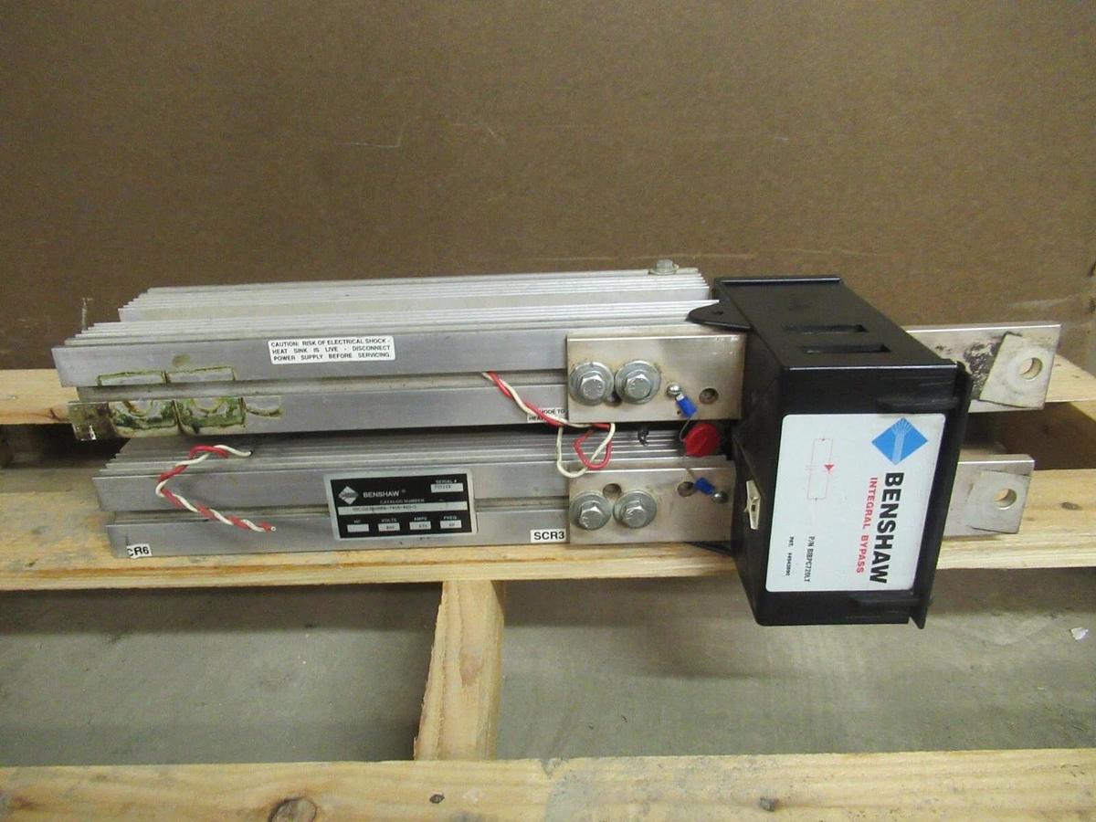 Used BENSHAW BIBPC720LT 460V INTEGRAL BYPASS / CONTACTOR CARRIER 673 AMP UTCIDCBRSM6B