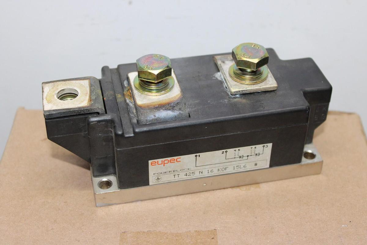 Used EUPEC POWERBLOCK POWER SUPPLY MODULE TT-425-N-16-KOF-15L6 **WARRANTY**