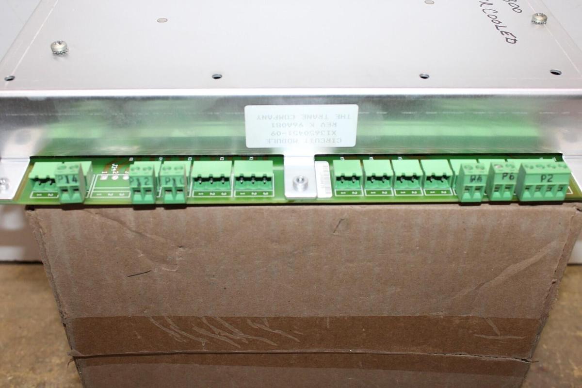 Used TRANE CHILLER CIRCUIT MODULE X13650451-09 REV. K **WARRANTY INCLUDED**
