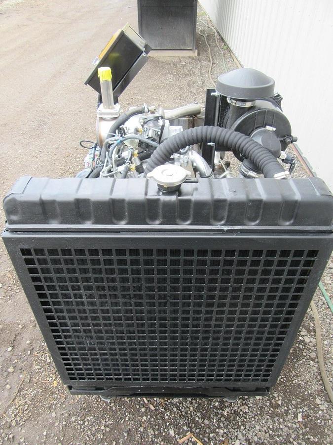 Used NEW 30 KW DIESEL GENERATOR ISUZU DIESEL 4LE2TA 120/208 VOLT RE-CONNECTABLE TIER4