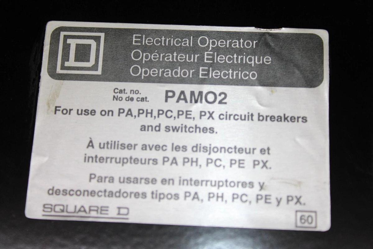 Used SQUARE D DC BREAKER PAF362000DCMO22320 2000 AMP 600 VDC W/ PAM02