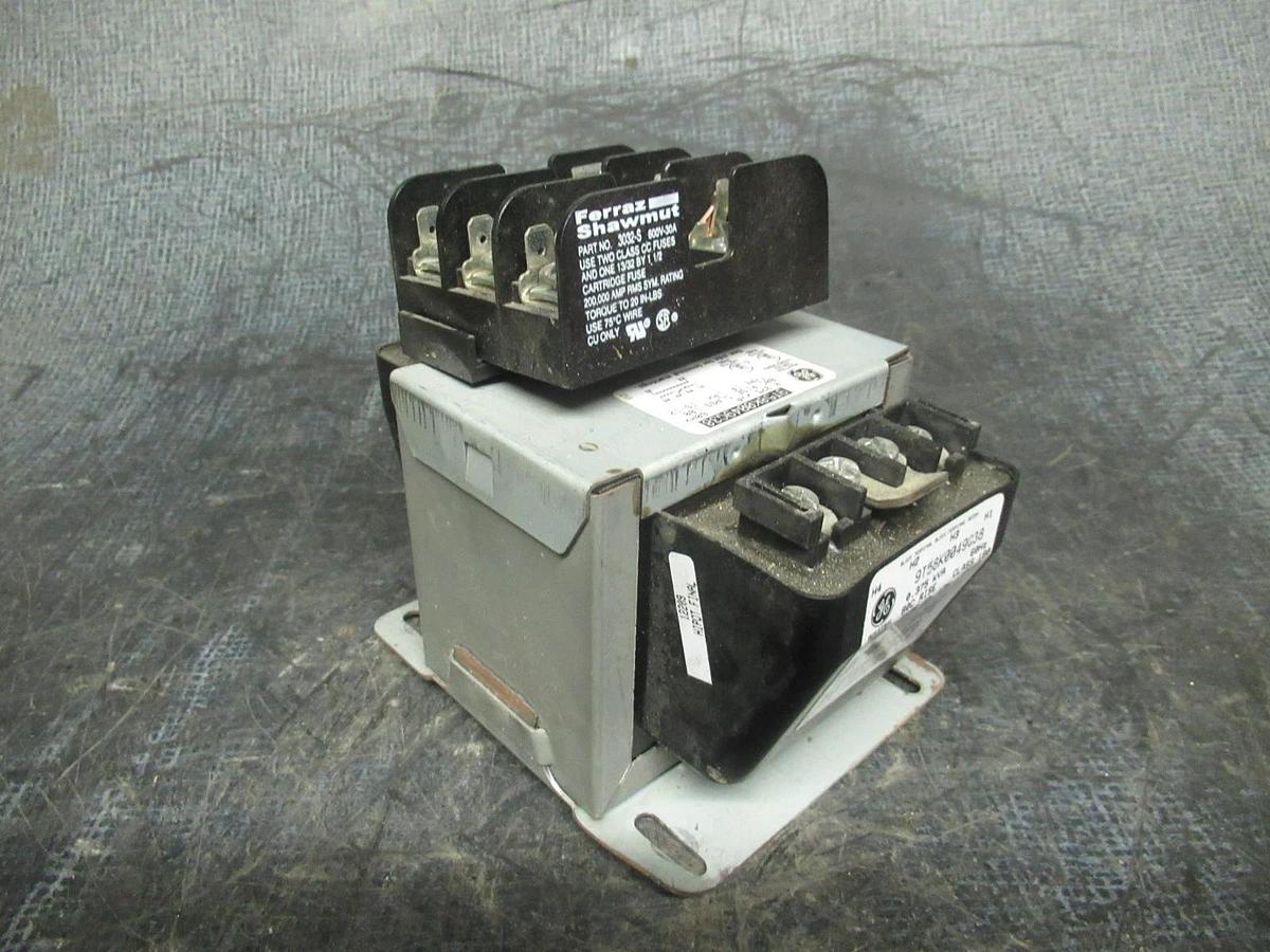 Used GENERAL ELECTRIC TRANSFORMER 9T58K0049G38 375VA 60HZ 480V **WARRANTY**