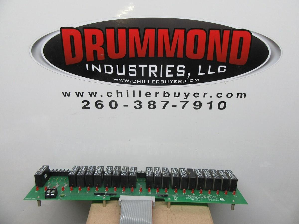 Used GRAYHILL DIGITAL I/O MODULE RACK 24 CHANNEL 70RCK24 70AD3243 REV. E