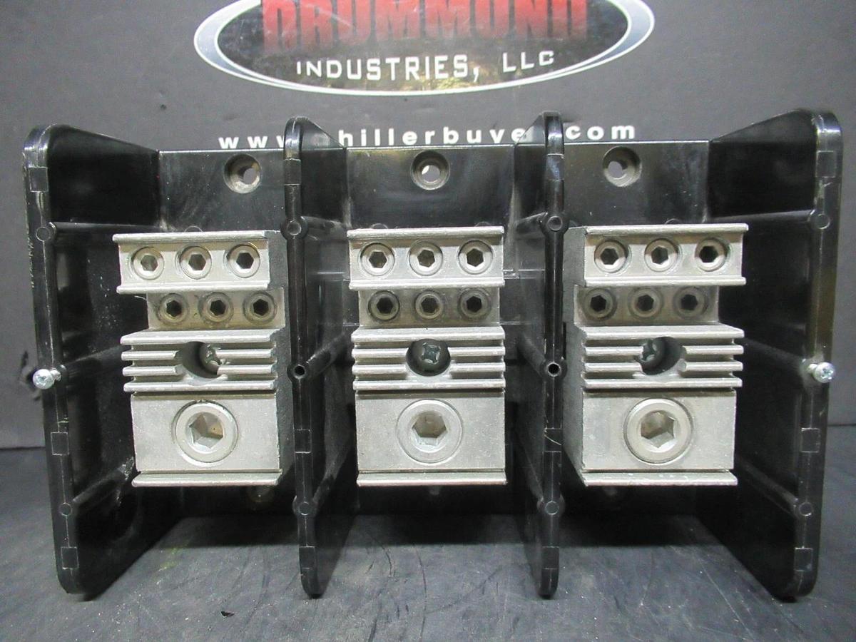 Used MARATHON POWER DISTRIBUTION BLOCK 1453579 380 AMP 600 VOLT **WARRANTY**