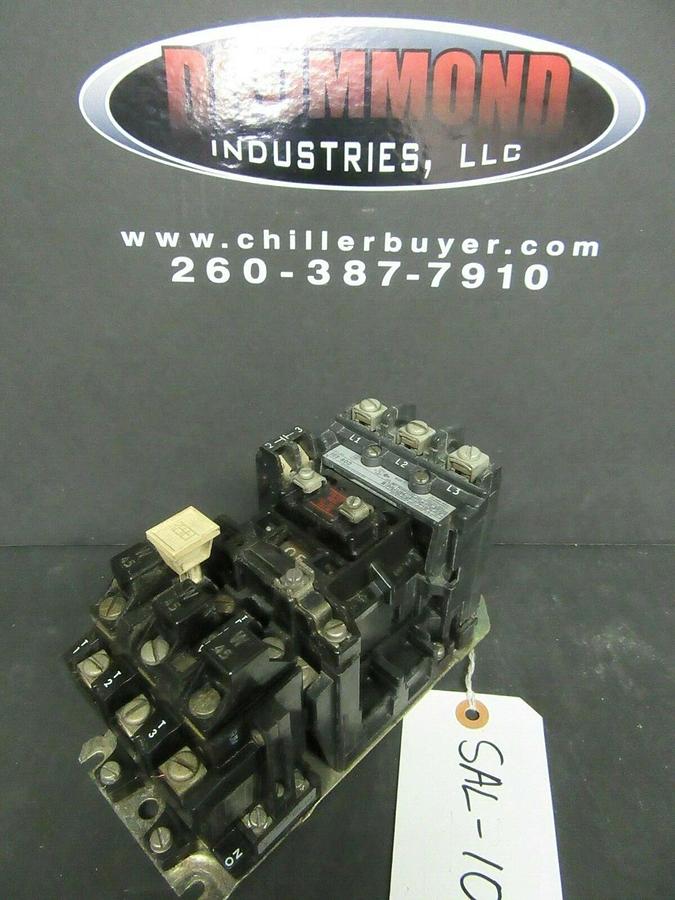 Used ALLEN BRADLEY STARTER 509-BOD SER. B 600 V 10 HP NEMA: 1 W/ 42185-800-01