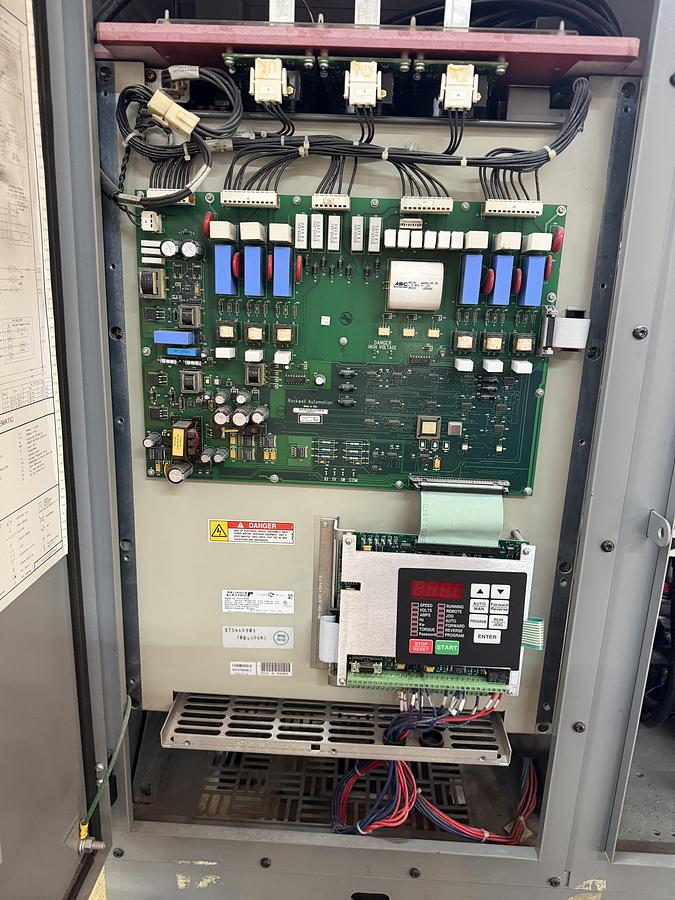 Used SQUARE D I-LINE PANELBOARD HCW3268-12N 1200 AMP 600 VAC 42-SLOT HC4268DB 42" X 68"