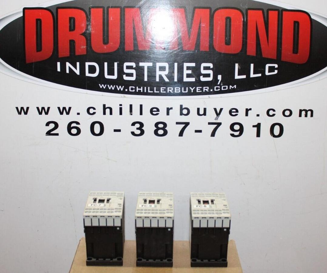 Used LOT OF 3 SIEMENS SIRIUS CONTACTOR 3RT1016-2AB01 20 AMP 600 VAC 7.5 HP COIL: 24V