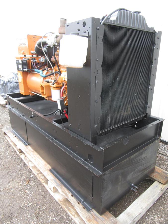 Used 50 KW DIESEL GENERATOR GENERAC 120/240 V 4.0 HINO ONLY 398 HOURS VIDEO SHIPPING
