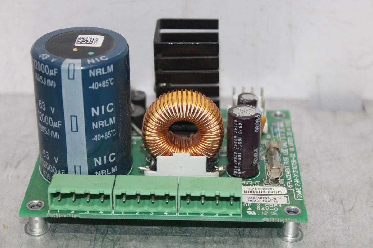 Used TRANE POWER SUPPLY CIRCUIT BOARD X13650737070 X13110756-02 **WARRANTY**