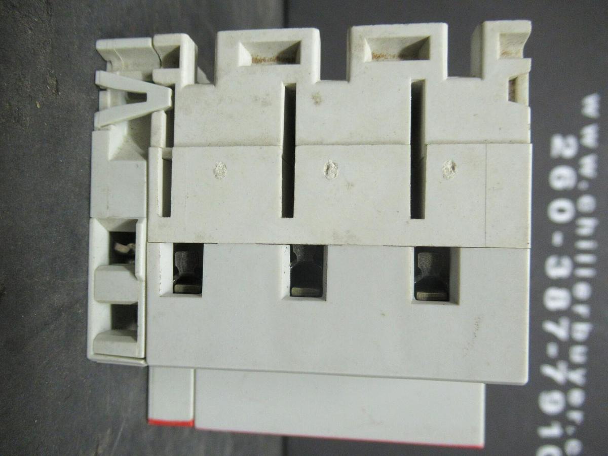 Used ABB MANUAL MOTOR START MS325 6.3-9 AMP 600 VAC W/ AUXILIARY CONTACTS