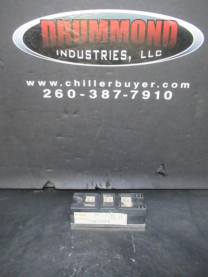 Used EUPEN 9NF POWERBLOCK IGBT POWER MODULE TT162N12KOF *WARRANTY INCLUDED*