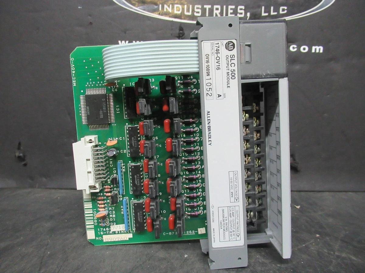 ALLEN BRADLEY SLC-500 OUTPUT MODULE 1746-OV16 SER. A *NEW SURPLUS*