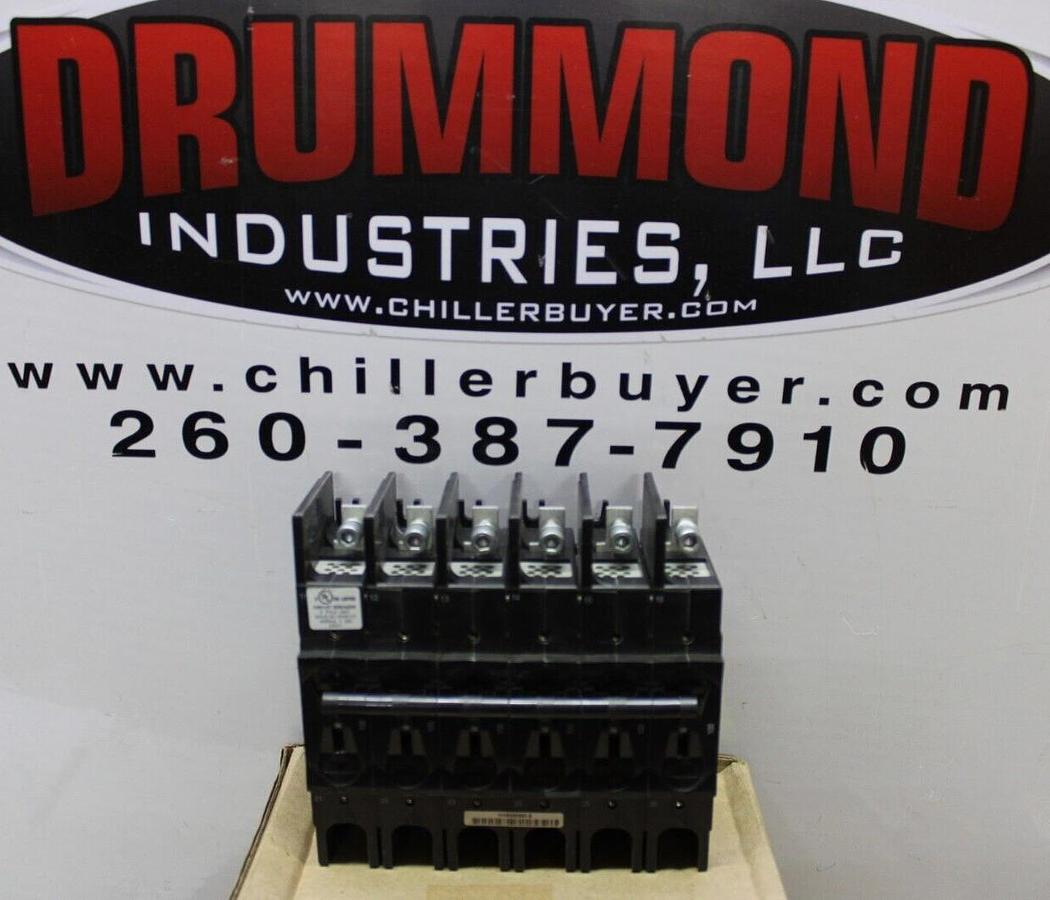 Used AIRPAX BREAKER 209-6-2601-660 6-POLE 240 VAC 115 AMP HH83XE660-B
