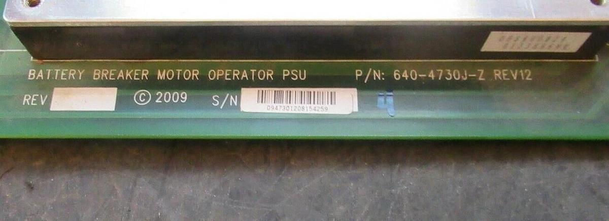 Used APC BATTERY BREAKER MOTOR OPERATOR PSU 640-4730J-Z REV 12 **WARRANTY INCLUDED**