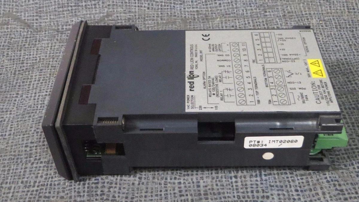 Used RED LION CONTROLS THERMOCOUPLE METER 115/230 VAC  MODEL:  IMT02060 **WARRANTY**