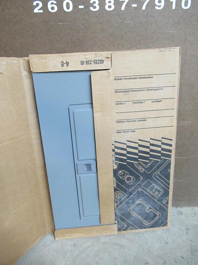 NEW SURPLUS SQUARE D QO LOAD CENTER COVER QOC24US 24-CIRCUIT ECLOSURE TYPE 1