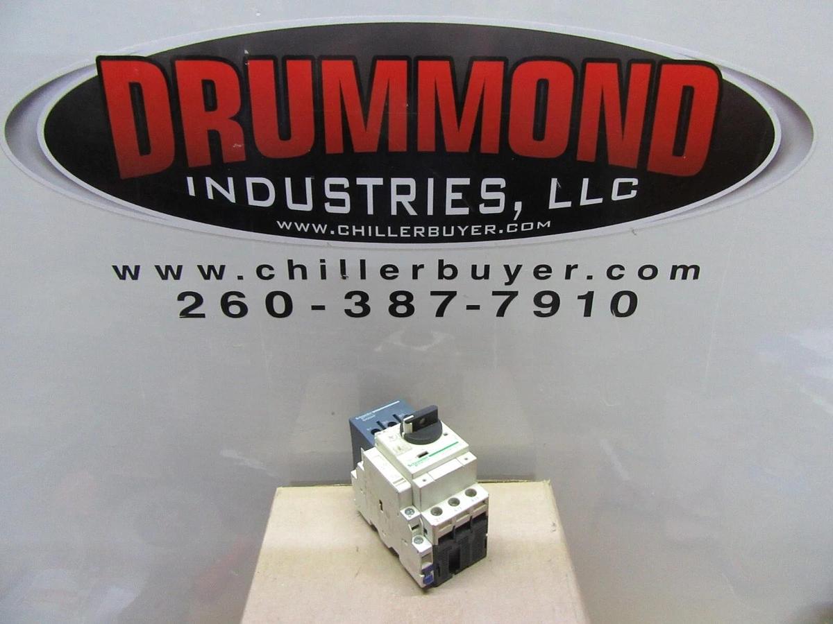 Used SCHNEIDER MANUAL MOTOR STARTER GV2-P16 600 VAC 10 HP 14 AMP 3-PHASE