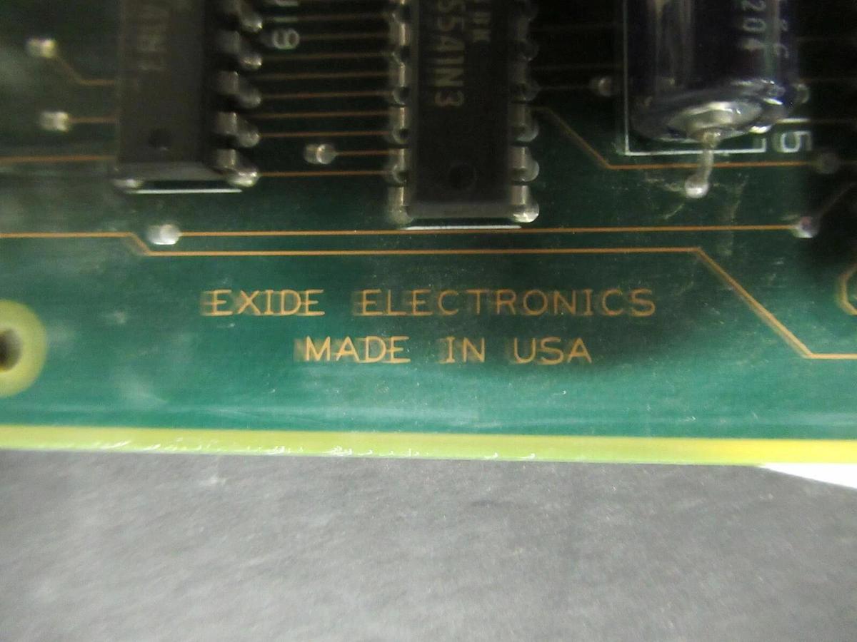 Used EXIDE CCU CIRCUIT BOARD 118302577 REV B S/D 110071516 A/D 110073 B/M 10107
