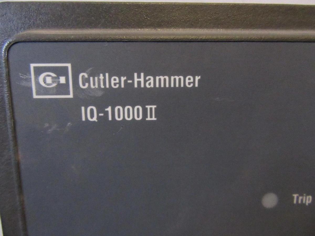 Used CUTLER HAMMER / WESTINGHOUSE IQ-1000 II MOTOR PROTECTION RELAY 9966D84K01