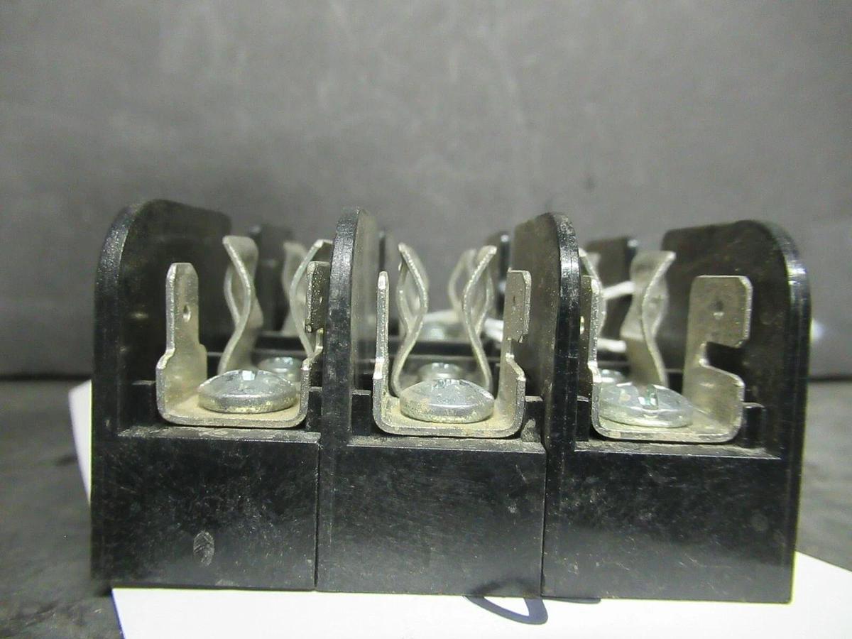 Used FERRAZ SHAWMUT FUSE HOLDER 30313 FOR 30 AMP 600 V FUSES **WARRANTY**